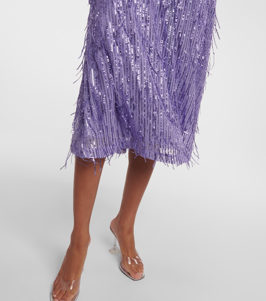 Abito midi Noon con paillettes | Rotate