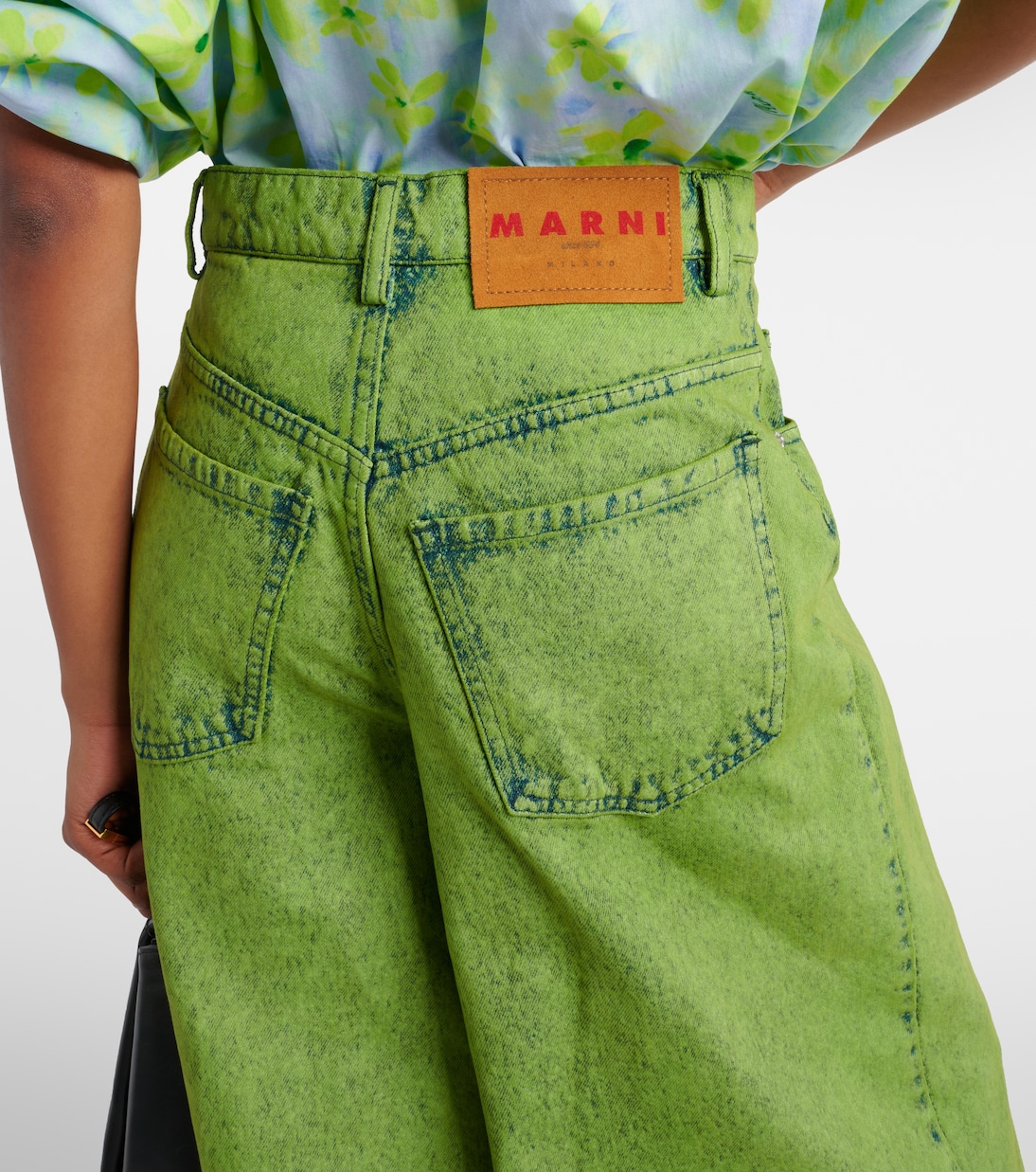 Jean ample à taille haute | Marni