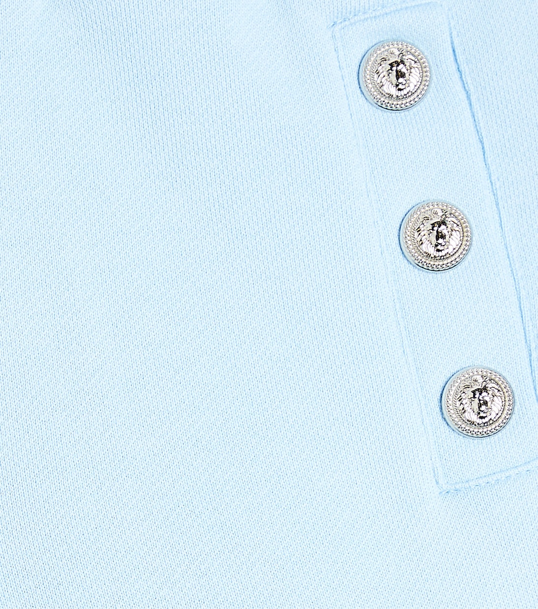 Shorts en jersey de algodón | Balmain Kids