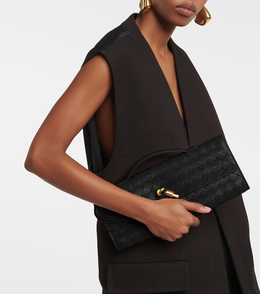 Clutch Andiamo in pelle Intrecciato | Bottega Veneta