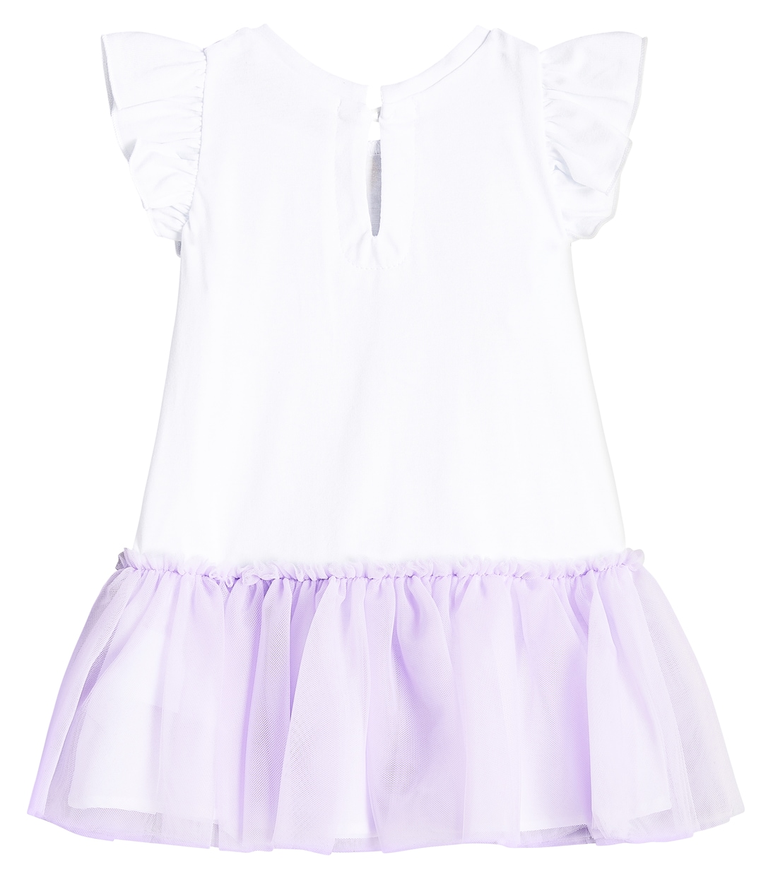Baby - Abito in jersey e tulle | Monnalisa