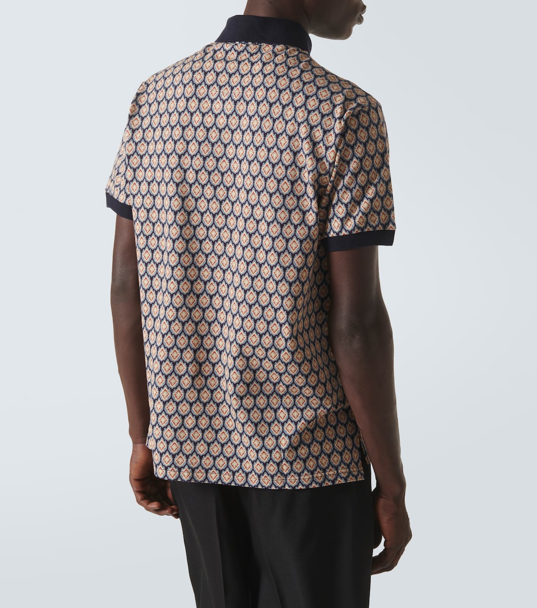 Polo de piqué de algodón con paisley | Etro