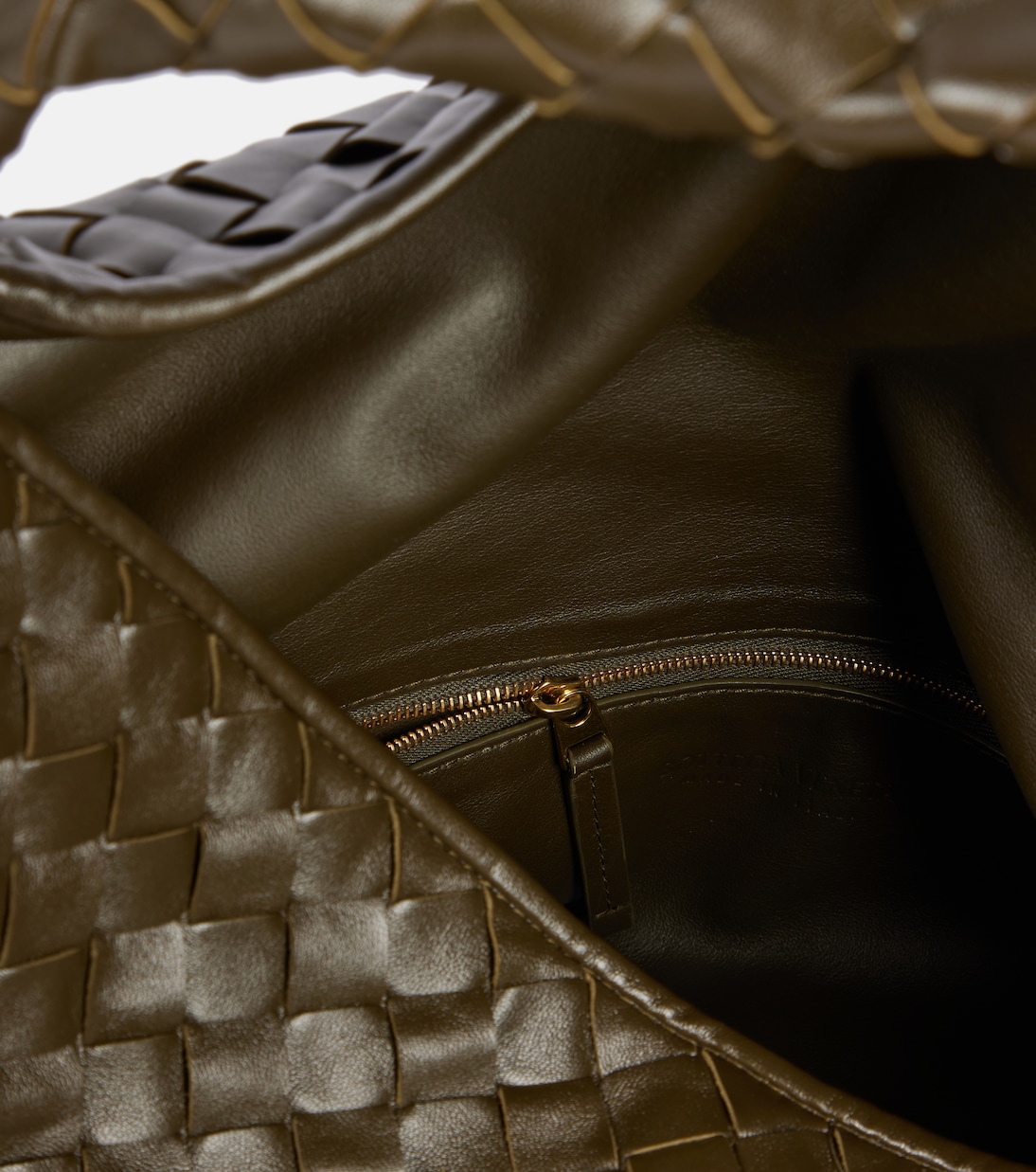 Sac Hop Large en cuir Intrecciato | Bottega Veneta