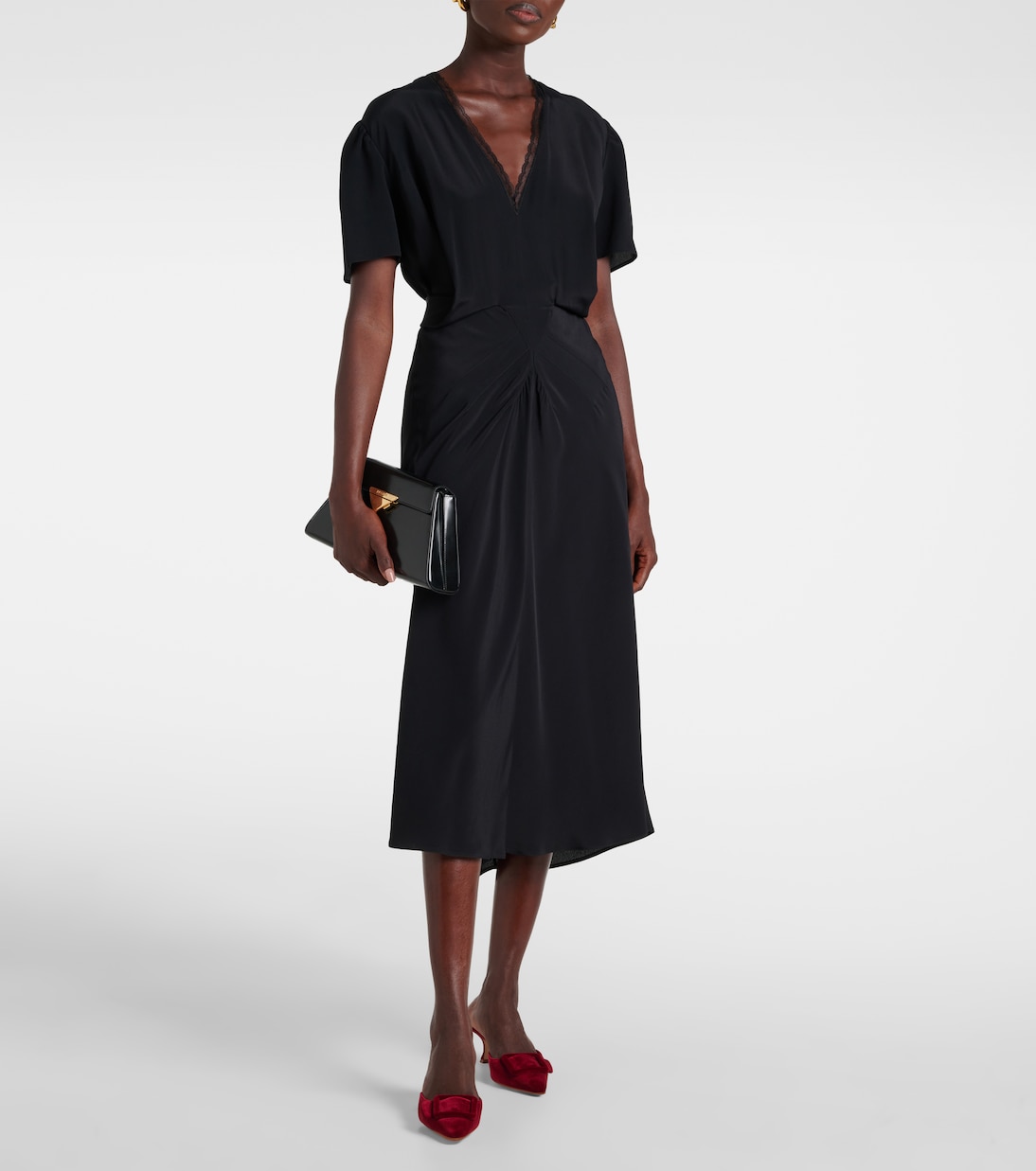 Mules Maysale 50 in velluto | Manolo Blahnik