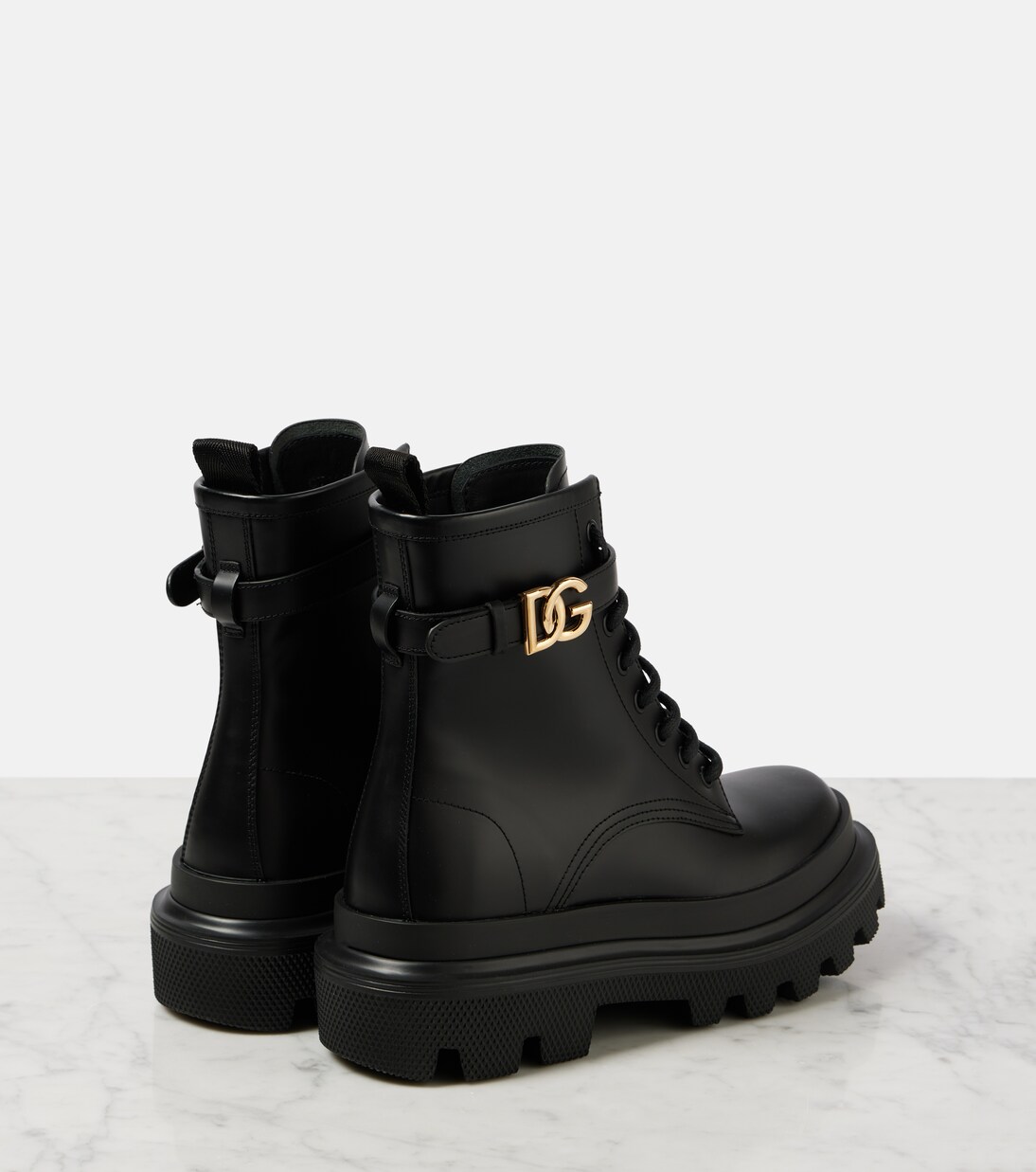 dolce & gabbana combat boots