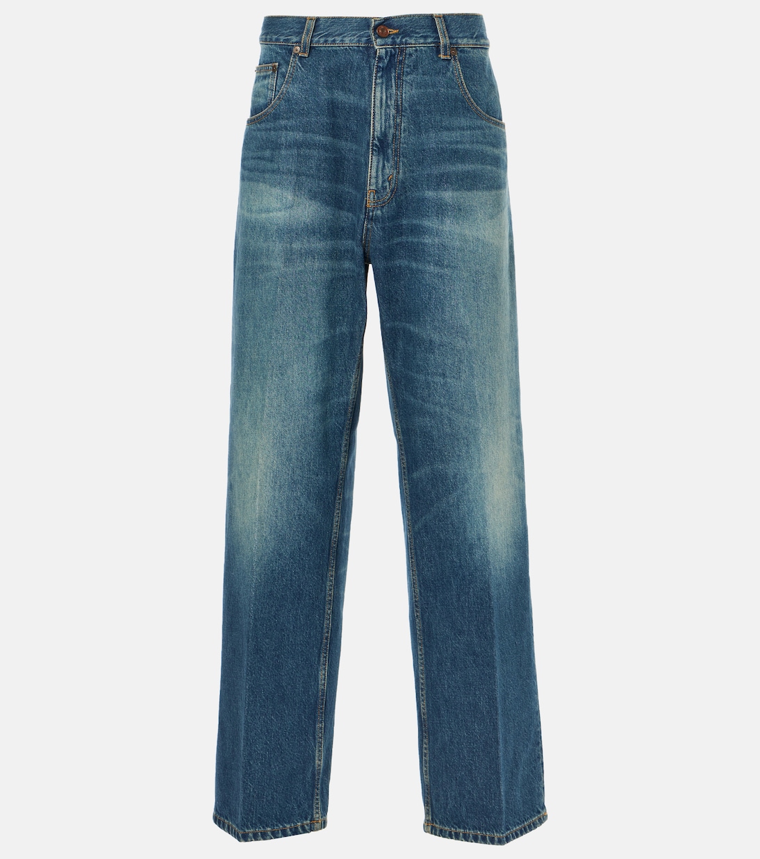 Jeans regular a vita bassa | Victoria Beckham