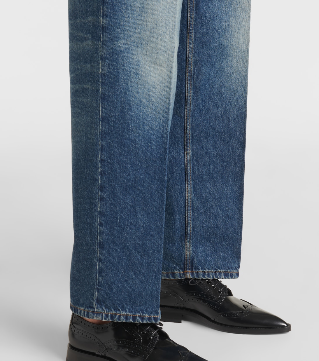 Jeans regular a vita bassa | Victoria Beckham