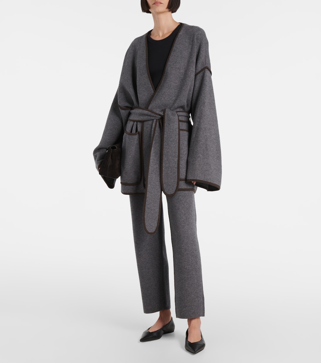 Fiora belted cashmere cardigan | Lisa Yang