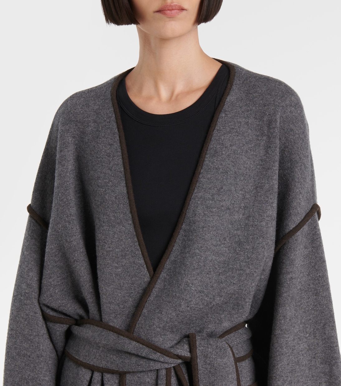 Fiora belted cashmere cardigan | Lisa Yang