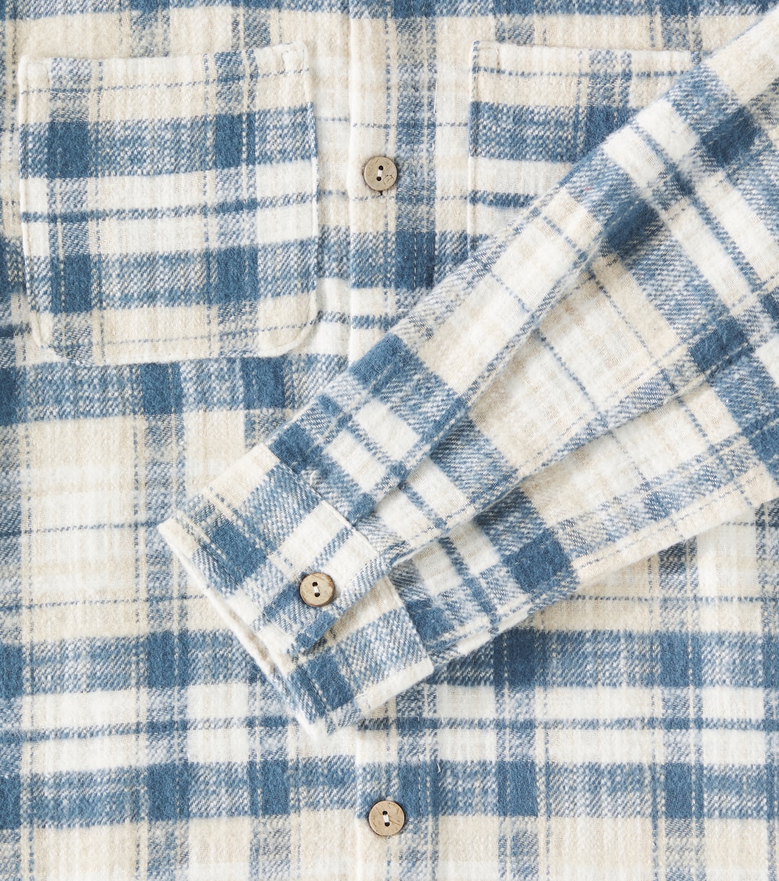 Chemise en coton à carreaux | Rylee + Cru