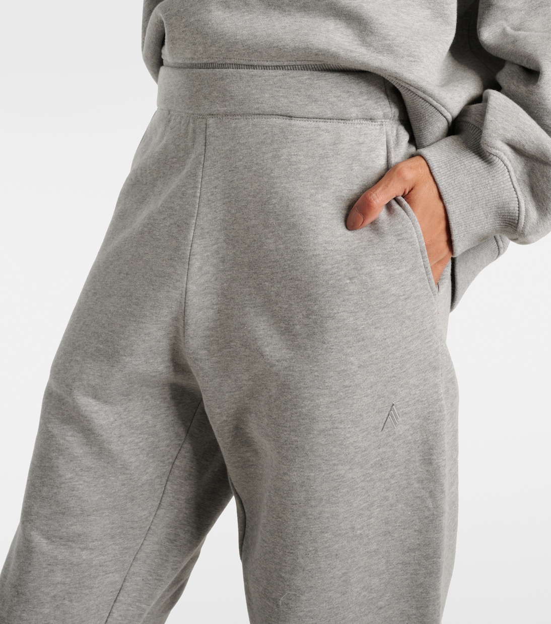Pantalones deportivos Penny de felpa de algodón | The Attico