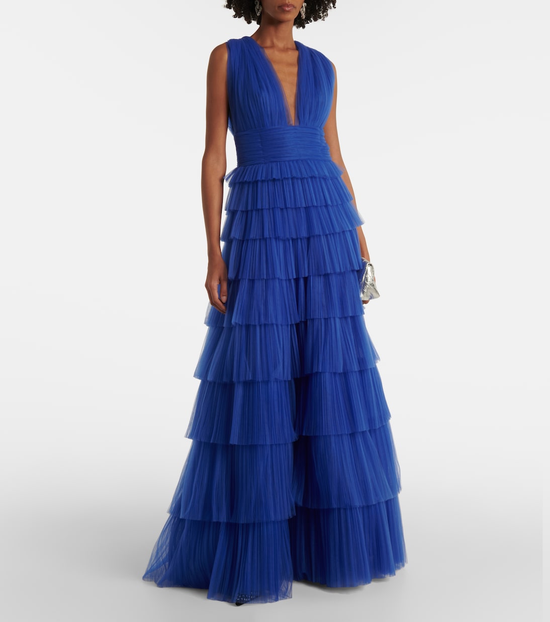 Abito Zeferra lungo in tulle  | Costarellos