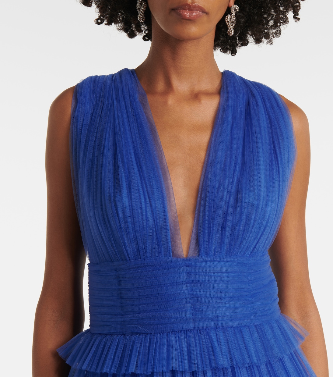Abito Zeferra lungo in tulle  | Costarellos