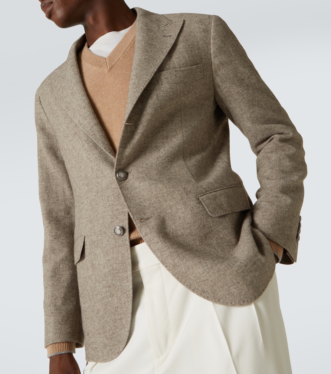 Yak wool blazer | Brunello Cucinelli