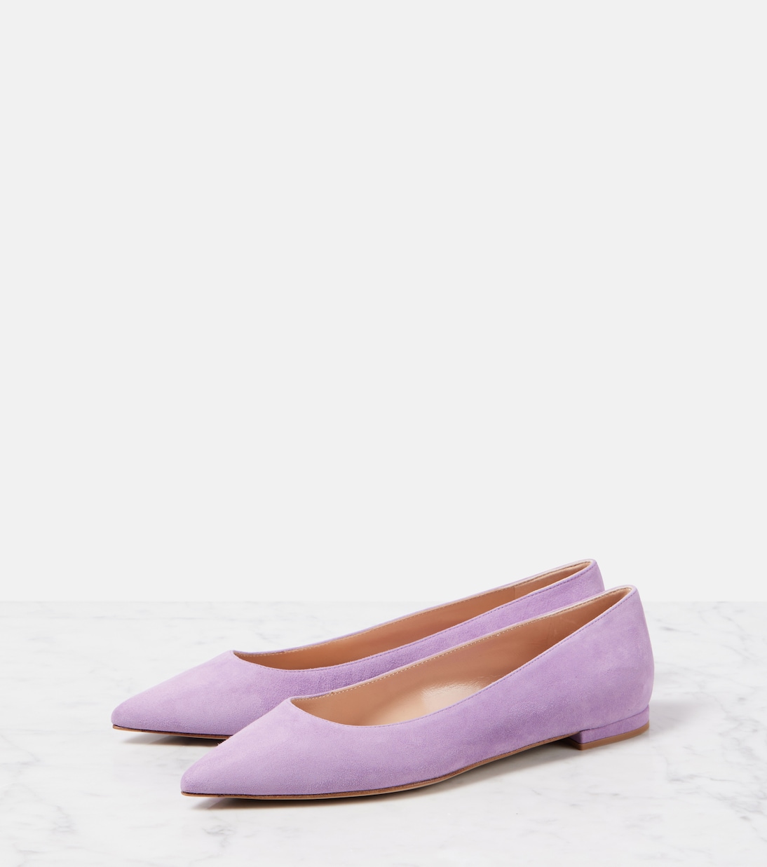 Gianvito suede ballet flats | Gianvito Rossi
