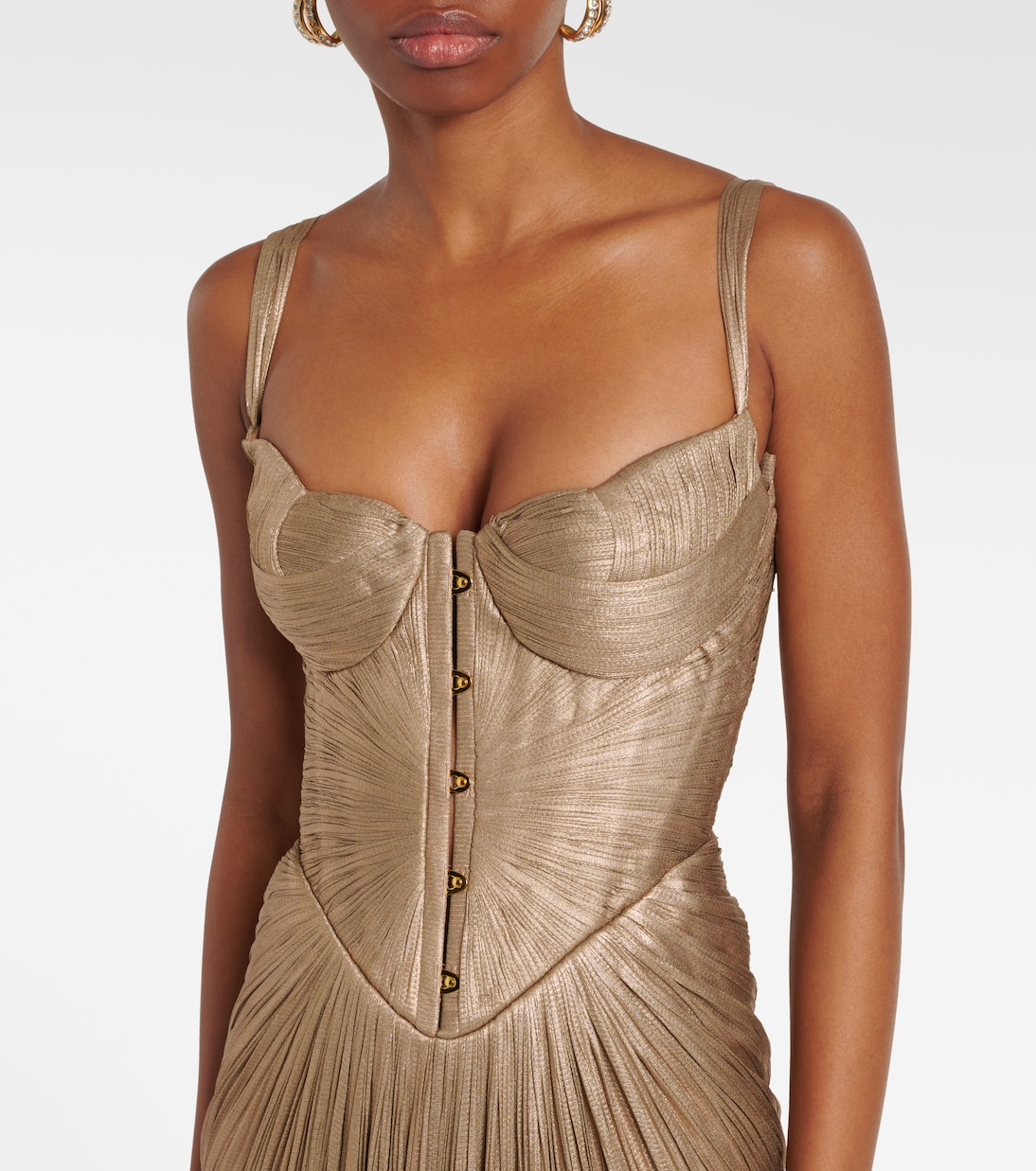 Robe longue Noemie en soie | Maria Lucia Hohan