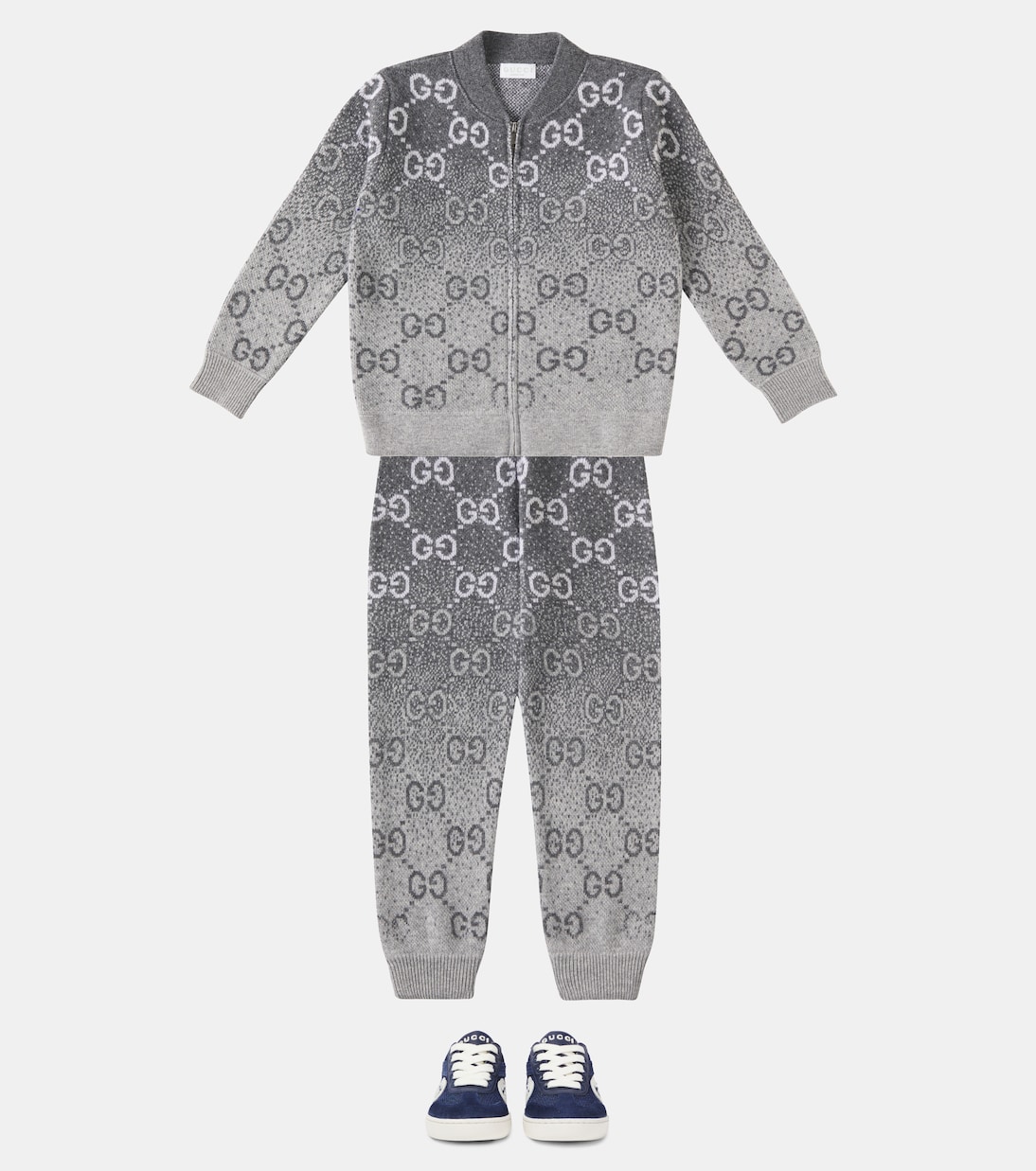 Sneakers Interlocking G con suede | Gucci Kids