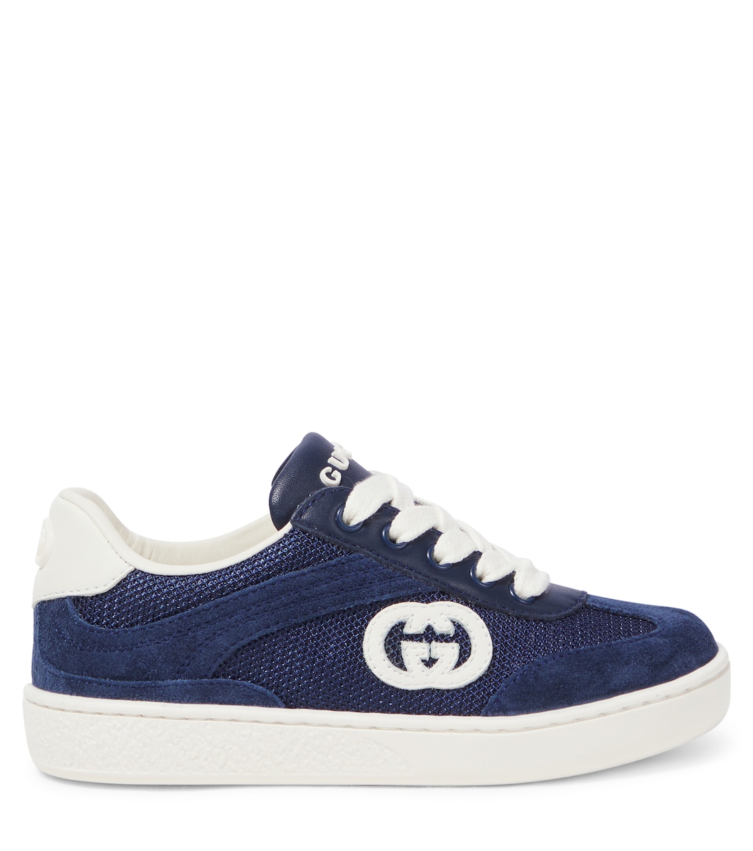 Sneakers Interlocking G con suede | Gucci Kids