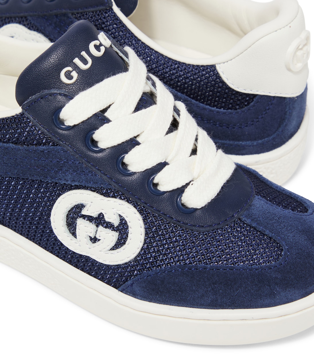 Sneakers Interlocking G con suede | Gucci Kids