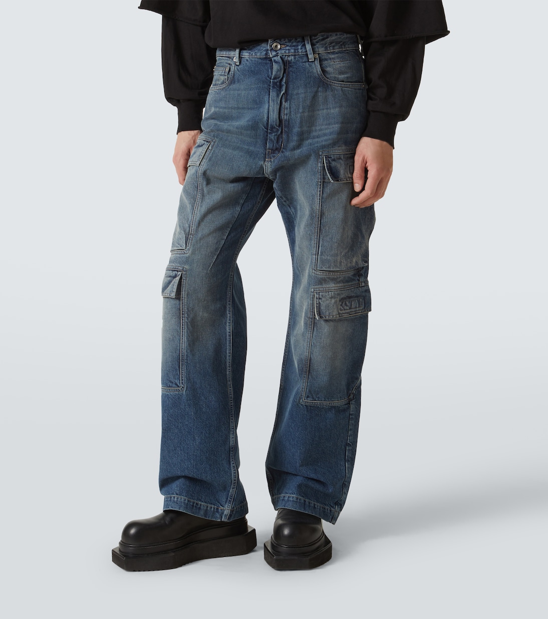 Jean cargo Hollywood | DRKSHDW by Rick Owens