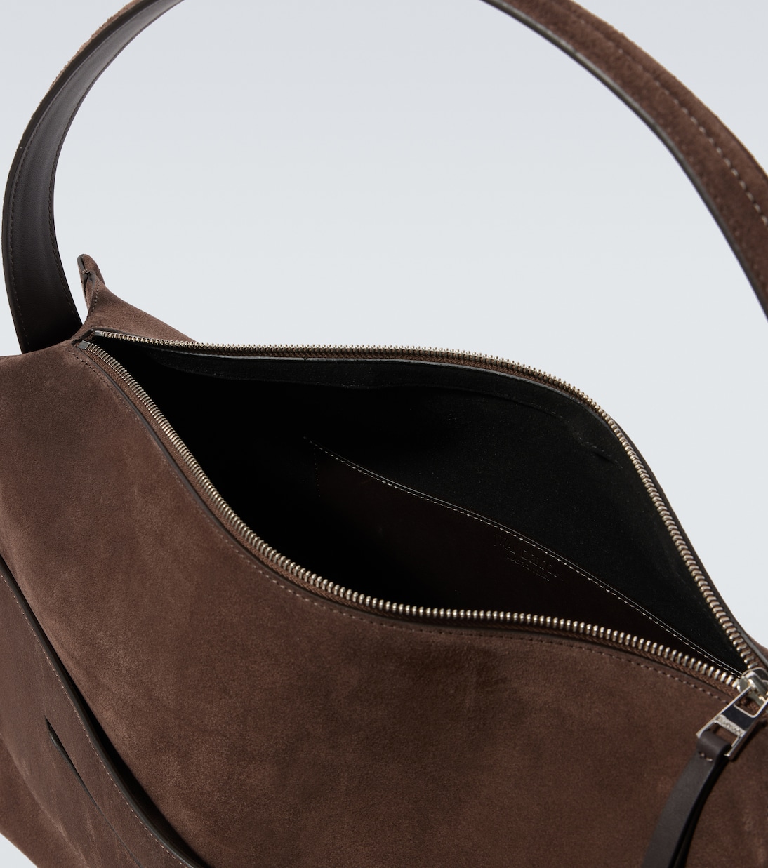 Schultertasche Loafer Large aus Veloursleder | JW Anderson