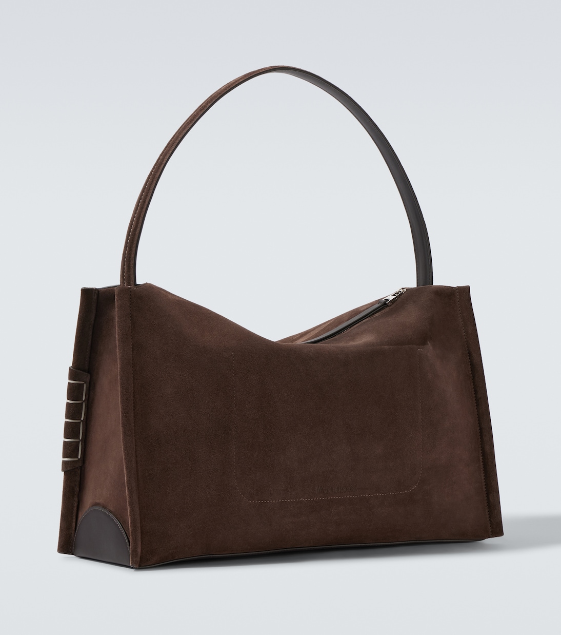 Schultertasche Loafer Large aus Veloursleder | JW Anderson