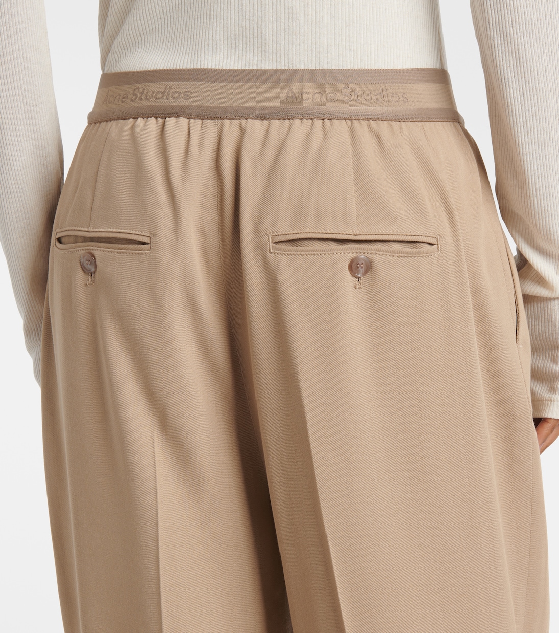 Weite Hose aus Twill | Acne Studios