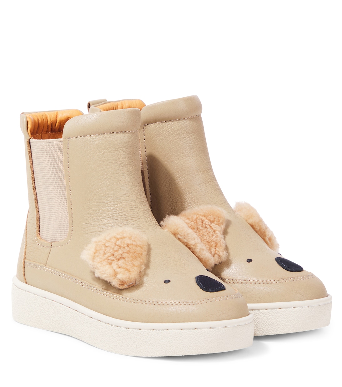 Stiefel Thuru aus Leder mit Shearling | Donsje