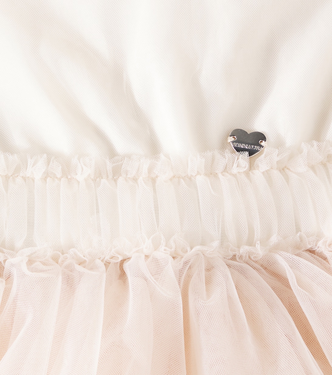 Abito in tulle a balze | Monnalisa