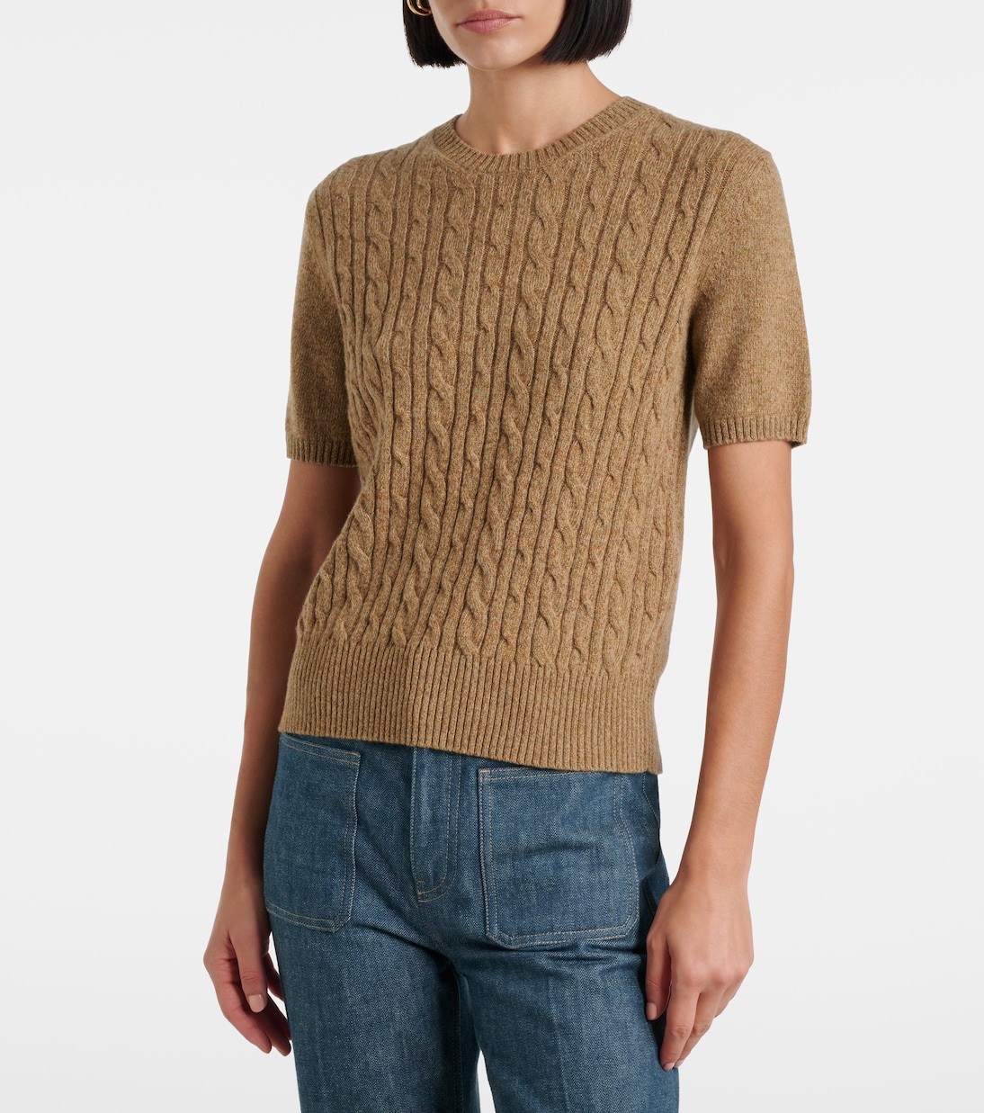 Top in maglia di cashmere a trecce | Loro Piana