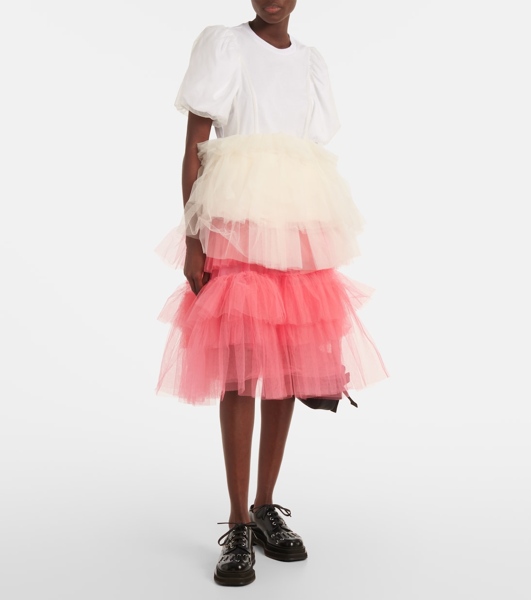 Top en tulle et coton | Simone Rocha