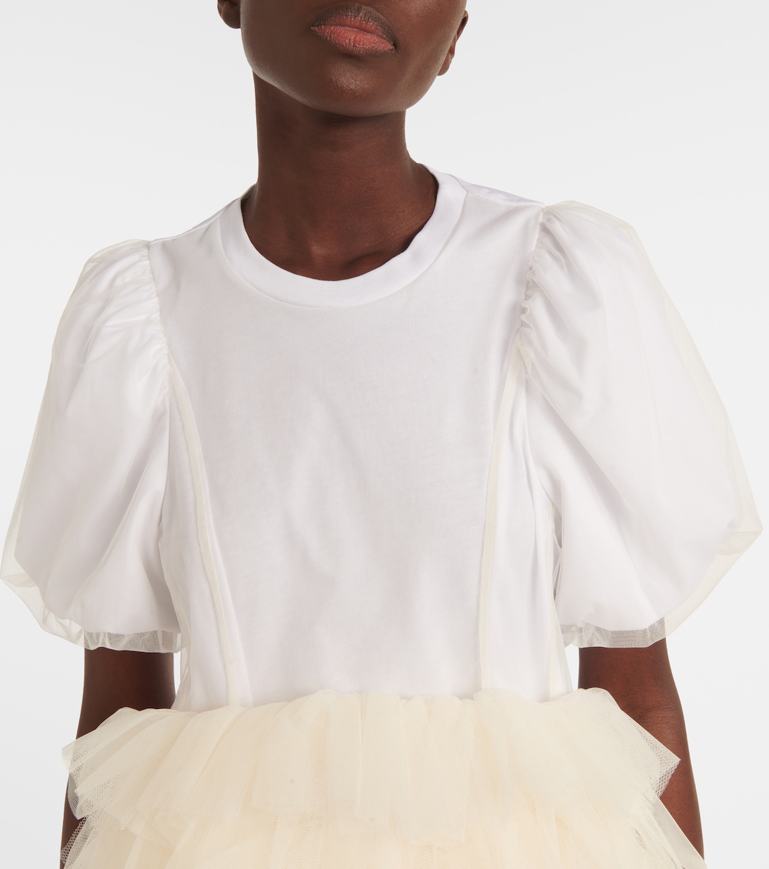Top en tulle et coton | Simone Rocha