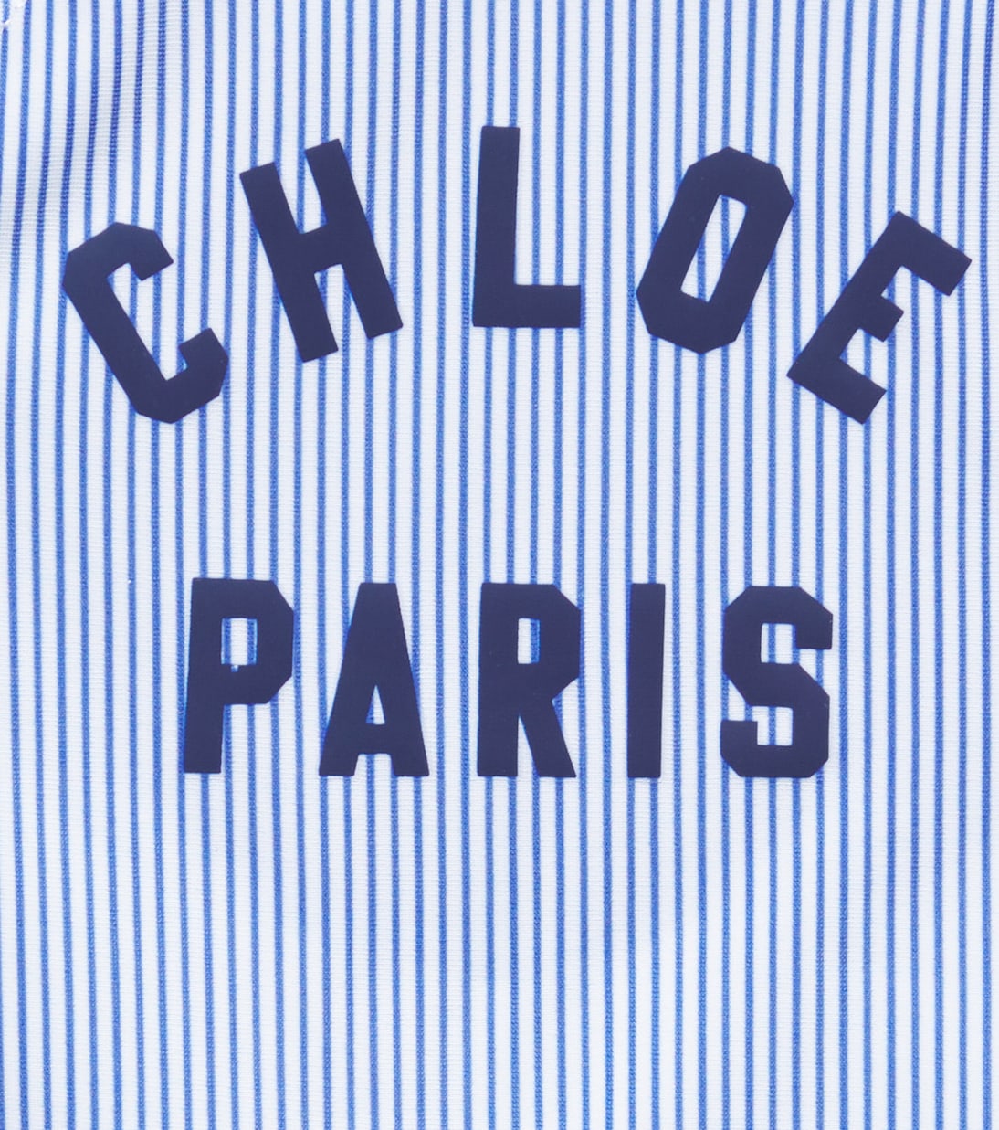 Bébé – Maillot de bain rayé à logo | Chloé Kids