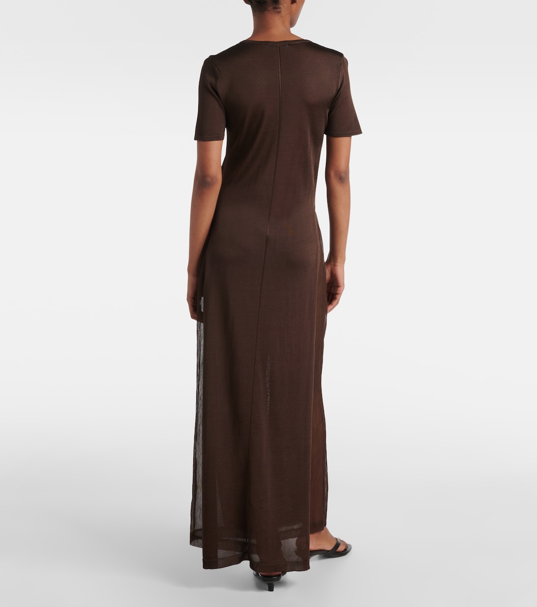 Abito lungo in mesh | Lemaire