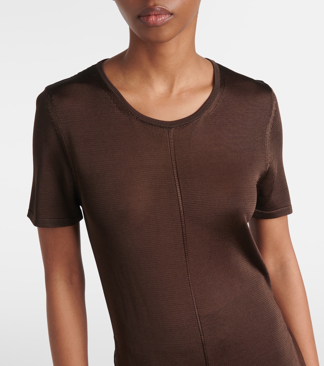 Abito lungo in mesh | Lemaire