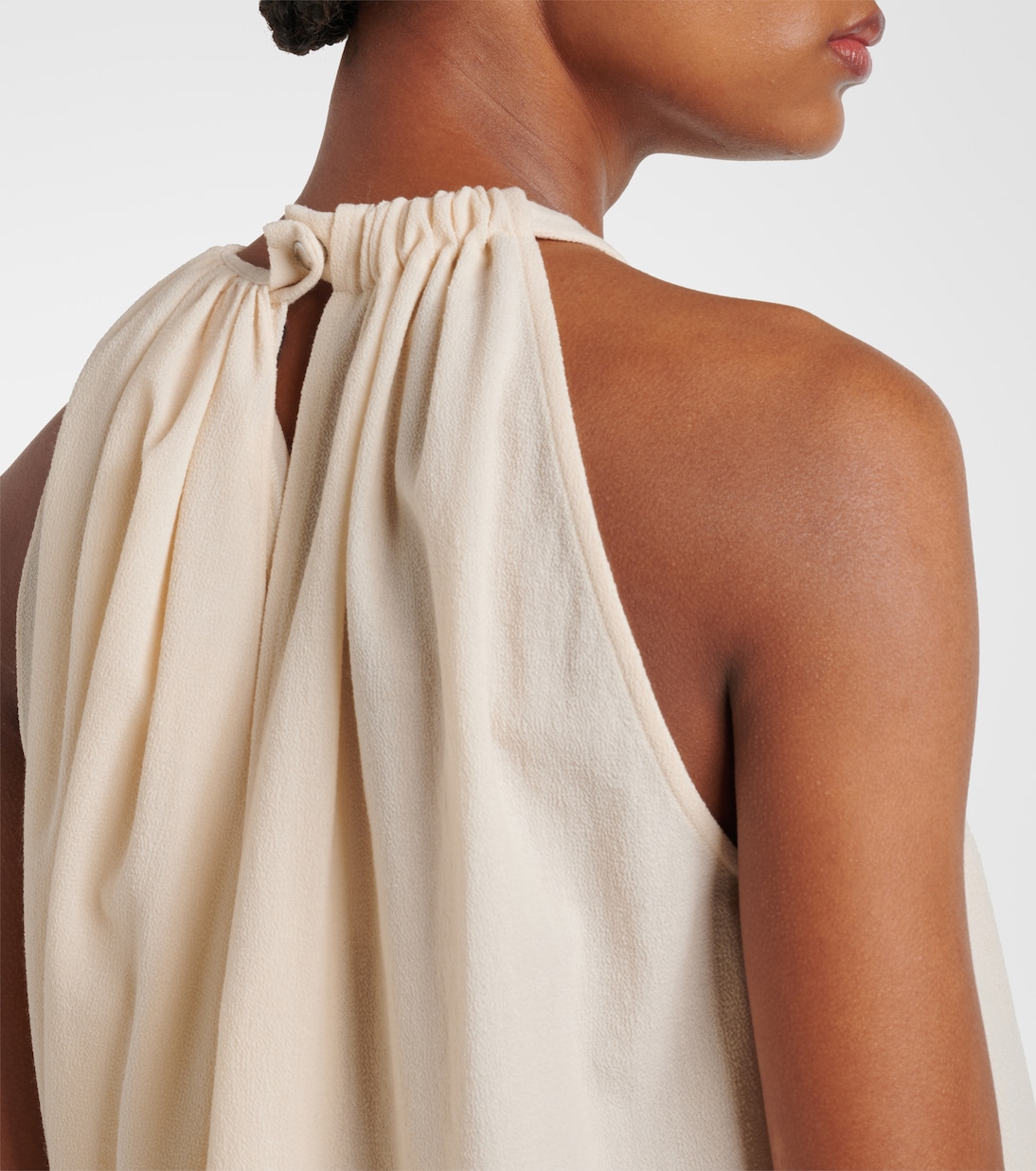 Draped wool-blend top | JW Anderson