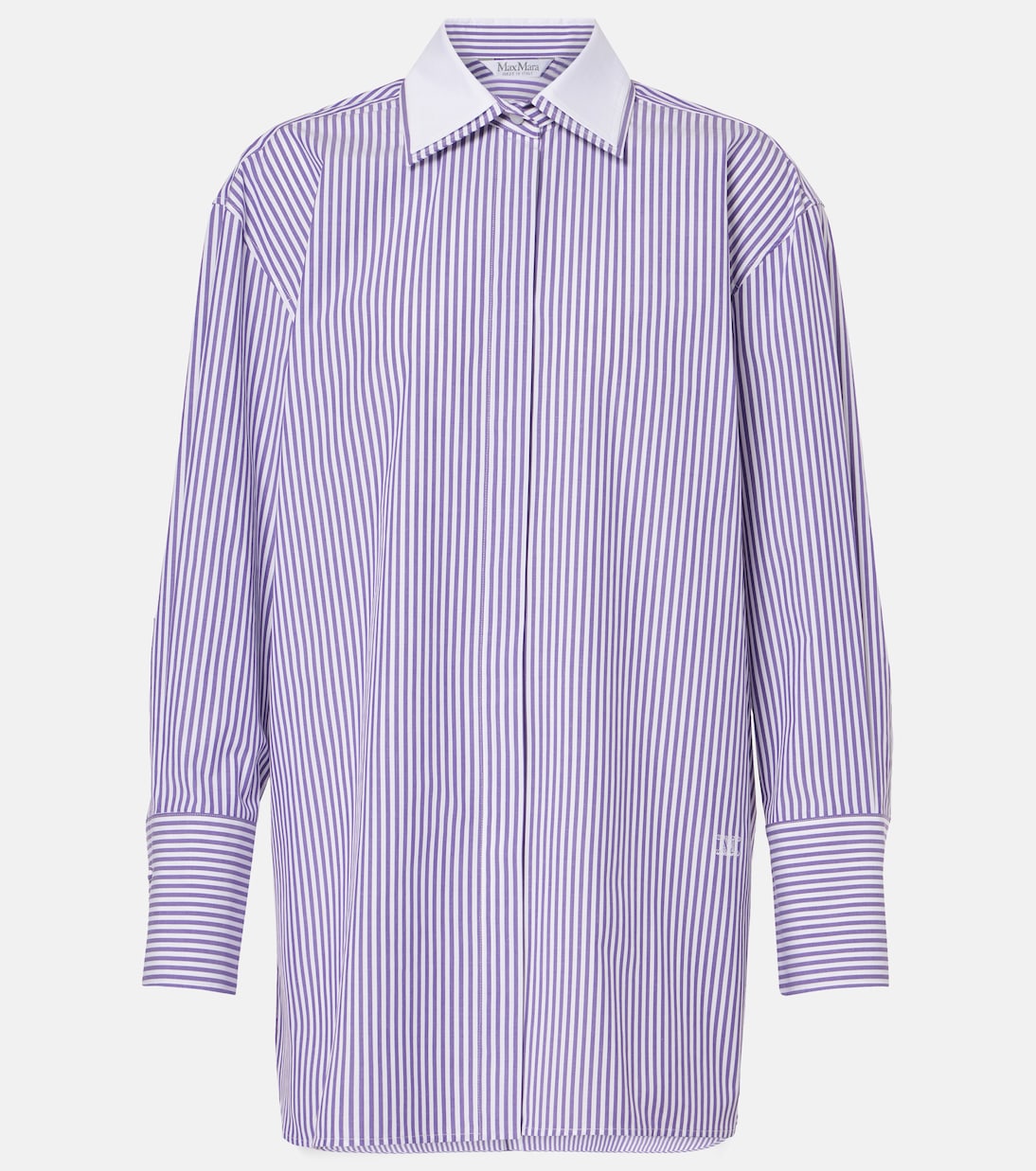 Camicia Tubinga in popeline a righe | Max Mara