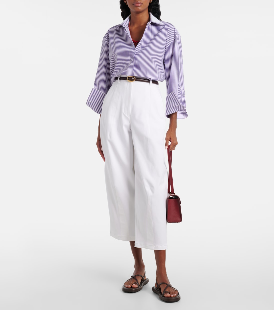 Camicia Tubinga in popeline a righe | Max Mara