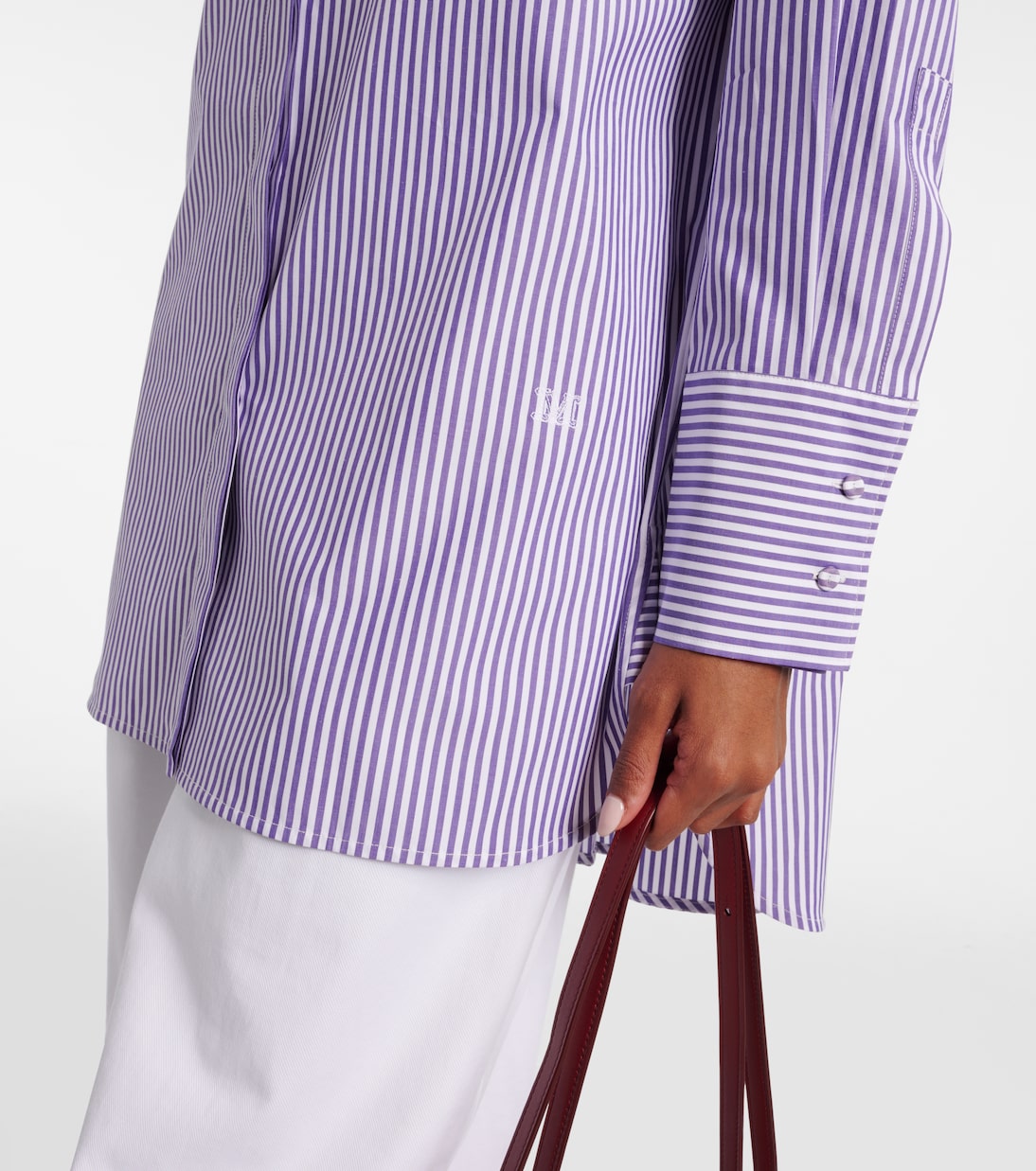 Camicia Tubinga in popeline a righe | Max Mara