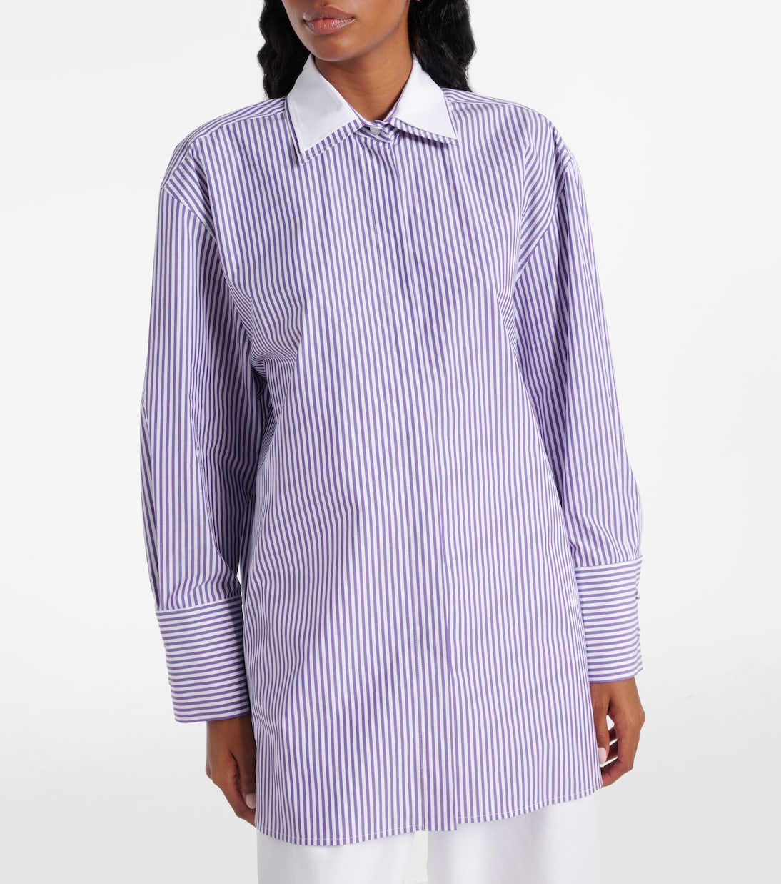 Camicia Tubinga in popeline a righe | Max Mara