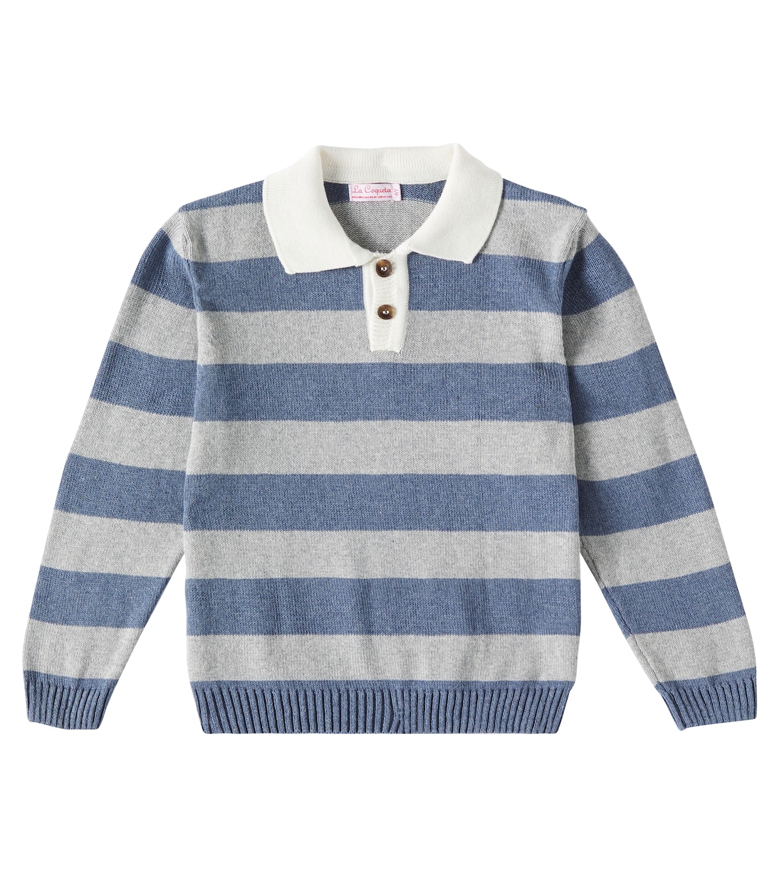 Polopullover Roman aus Baumwolle | La Coqueta