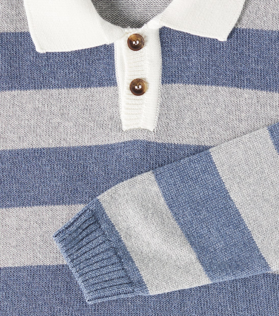 Polopullover Roman aus Baumwolle | La Coqueta