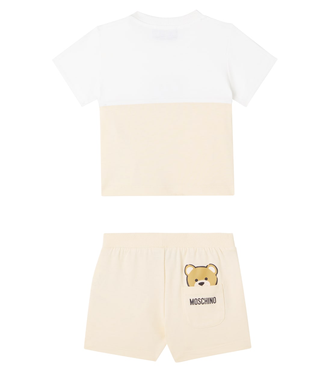 Bebé - set de camiseta y shorts de algodón | Moschino Kids