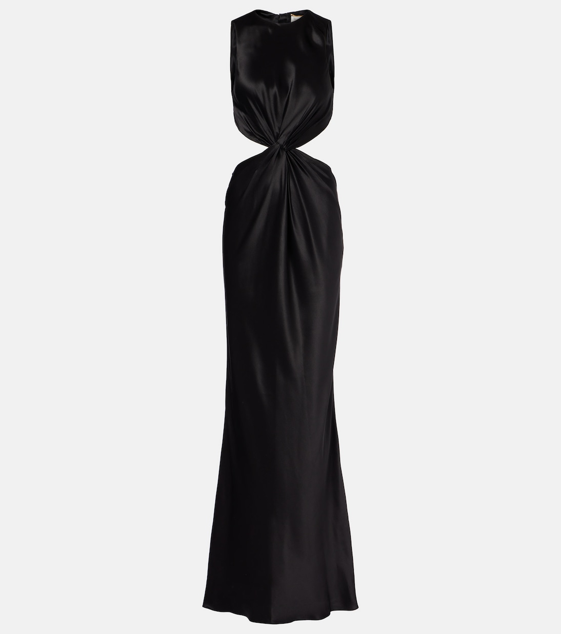 Robe longue en soie | Saint Laurent