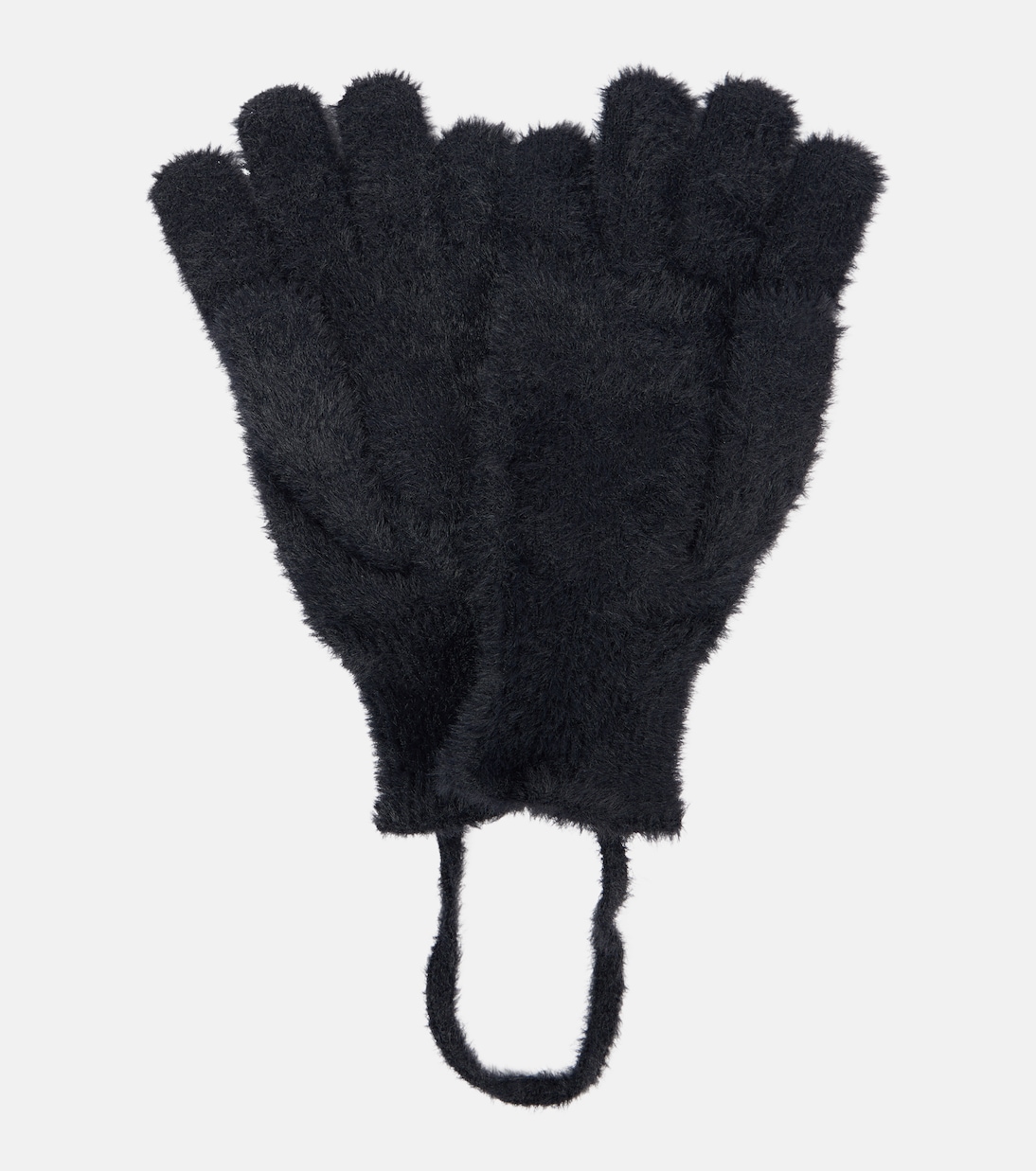 Guantes BB en mezcla de lana | Balenciaga