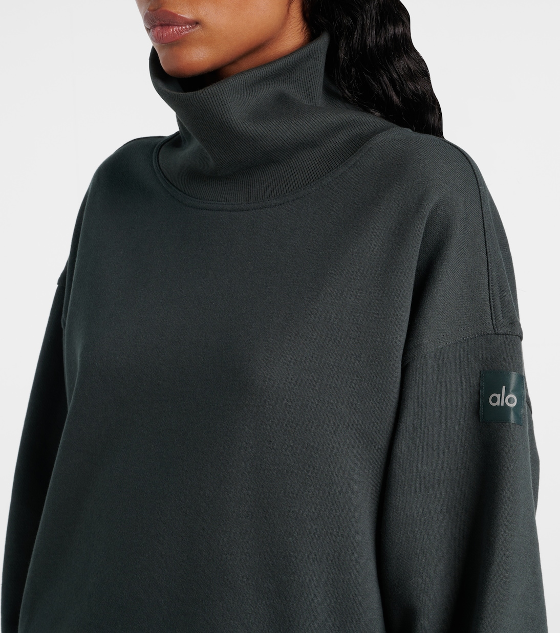 Sweatshirt Hazy aus Fleece | Alo Yoga