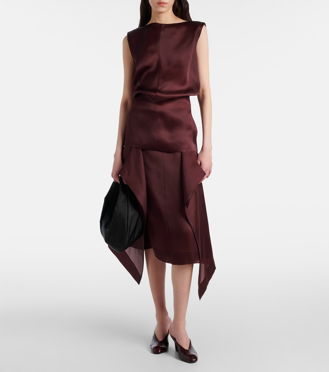 Nina midi skirt | Khaite