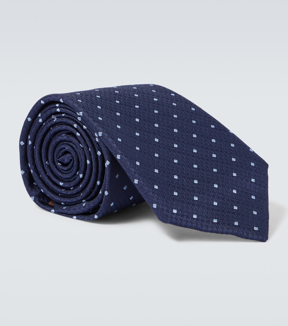 Corbata de seda estampada | Canali