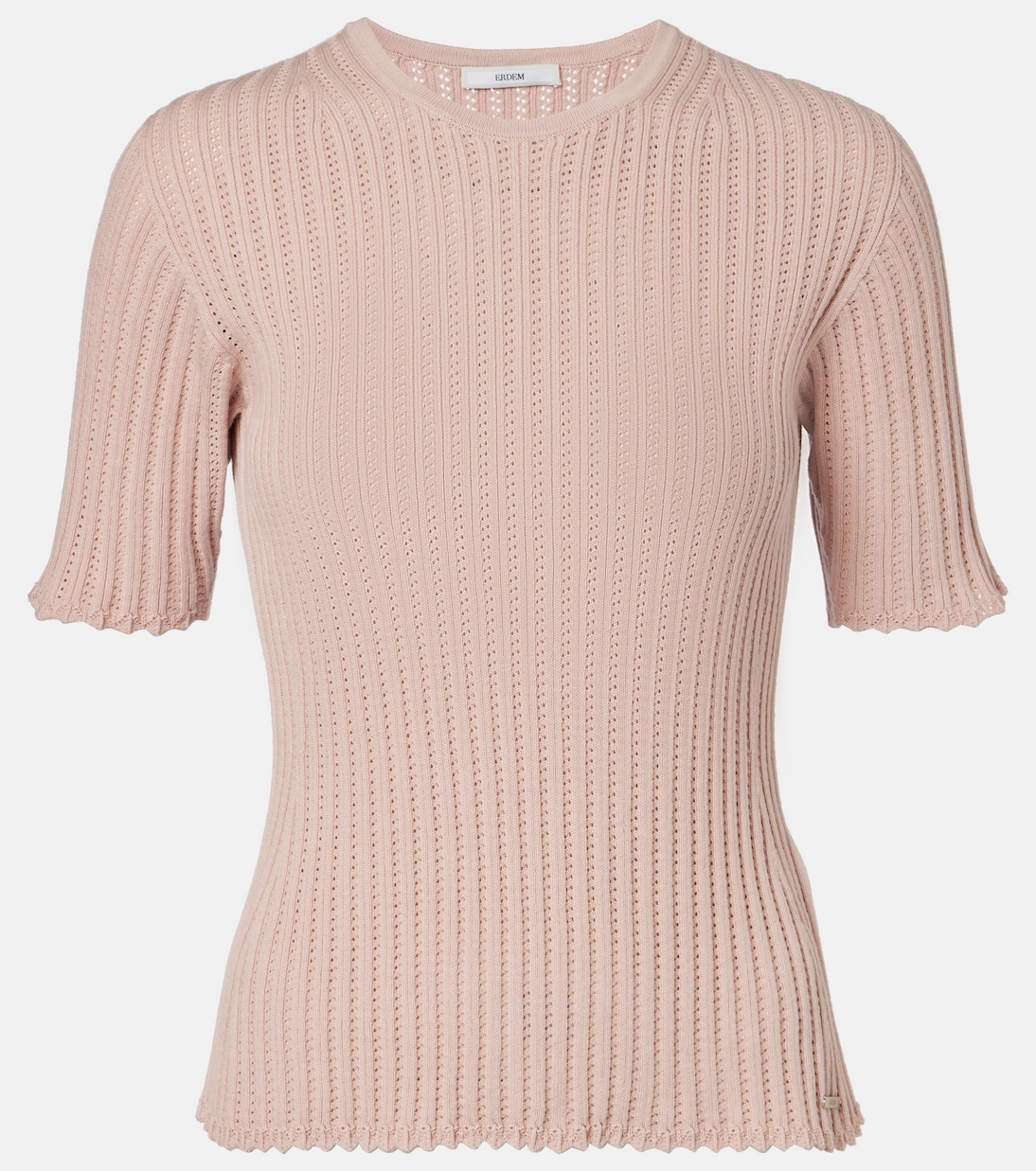 Pointelle cotton top | Erdem