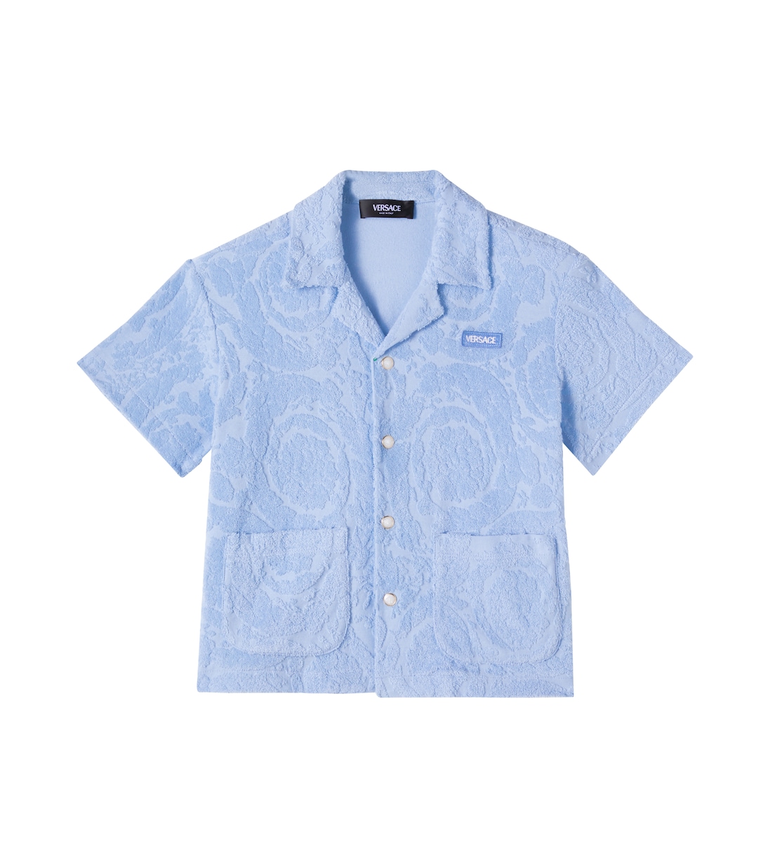 Chemise en coton mélangé | Versace Kids